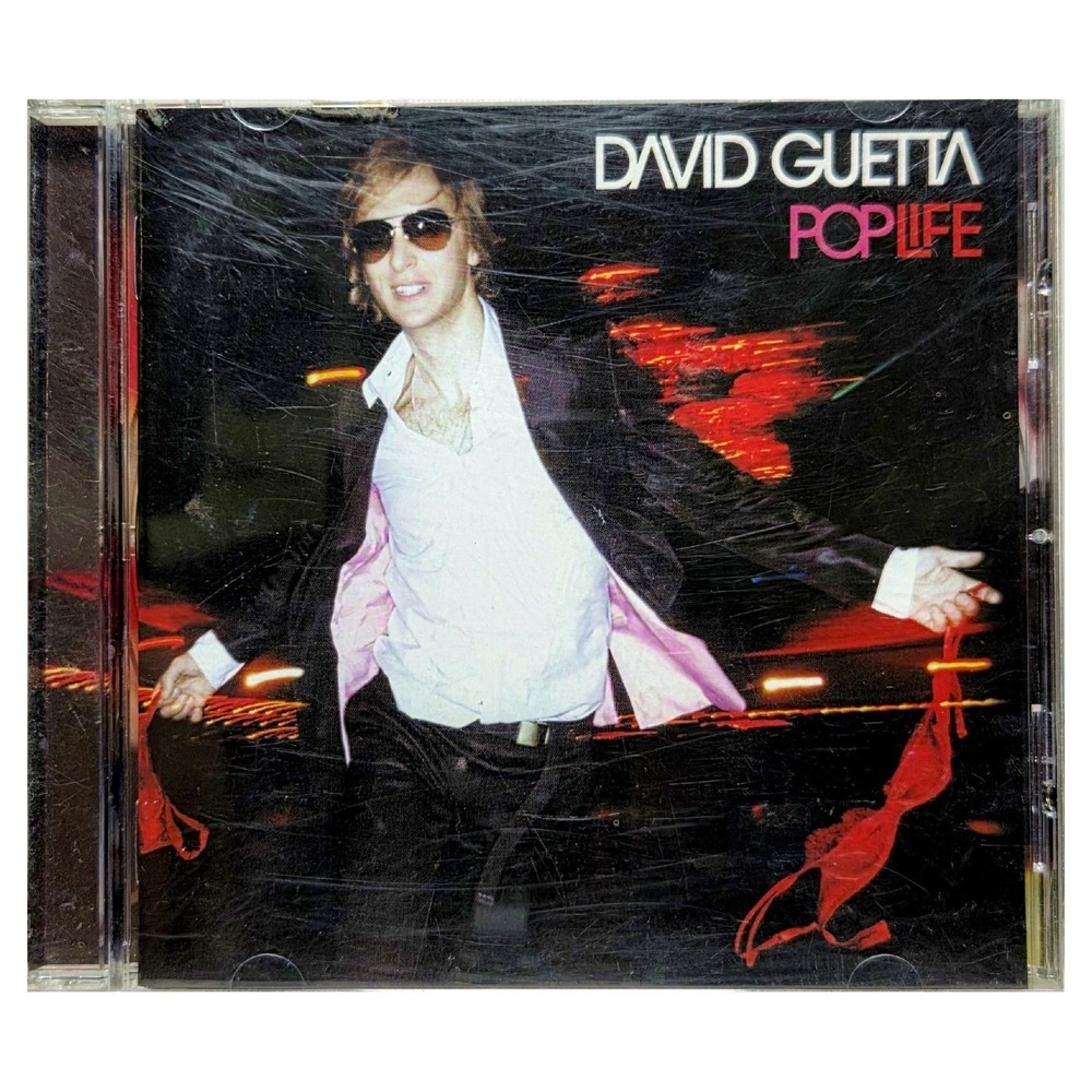 David Guetta Pop Life‎ Music CD 2007 Electronic Dance 14 Tracks Virgin Excellent